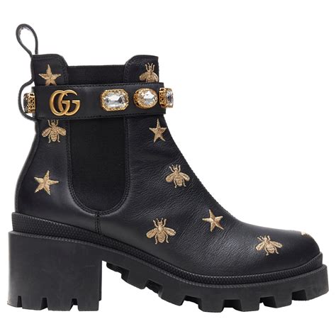 gucci bumble bee boots